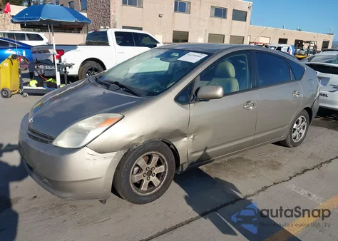 2004 Toyota Prius из США, поврежденный, VIN JTDKB20U540102045